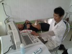 Bệnh viện đa khoa Thạch Hà khám và cấp phát thuốc miễn phí cho người cao tuổi 2 xã Thạch Lạc và Thạch Khê