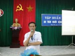 Bs Lê Văn Bình - Giám đốc bệnh viện Đa khoa Thạch Hà
