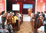 Bác sỹ Lê Ngọc Châu - phát biểu tại hội nghị.
