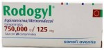 Shock phản vệ - Phản ứng bất lợi nghiêm trọng liên quan đến Rodogyl (Metronidazol/Spiramycin)