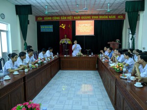 Gặp mặt cán bộ viên chức là thân nhân gia đình thương binh, liệt sỹ nhân kỷ niệm 72 năm ngày Thương binh, Liệt sỹ