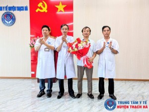 Chào cờ đầu tháng 7; Chia tay BS CKI Nguyễn Đình Lương về nghỉ hưu theo chế độ