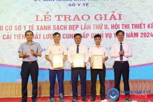 Trung tâm Y tế huyện Thạch Hà đạt nhiều thành tích tại Cuộc thi "Cơ sở Y tế xanh sạch đẹp" lần thứ II và Hội thi "Thiết kế Poster cải tiến chất lượng dịch vụ Y tế" năm 2024