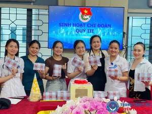 Tổ chức sinh nhật cho các đoàn viên có ngày sinh trong quý