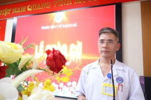 TRUNG TÂM Y TẾ THẠCH HÀ TỔ CHỨC LỄ CHÀO CỜ THÁNG 8/2026