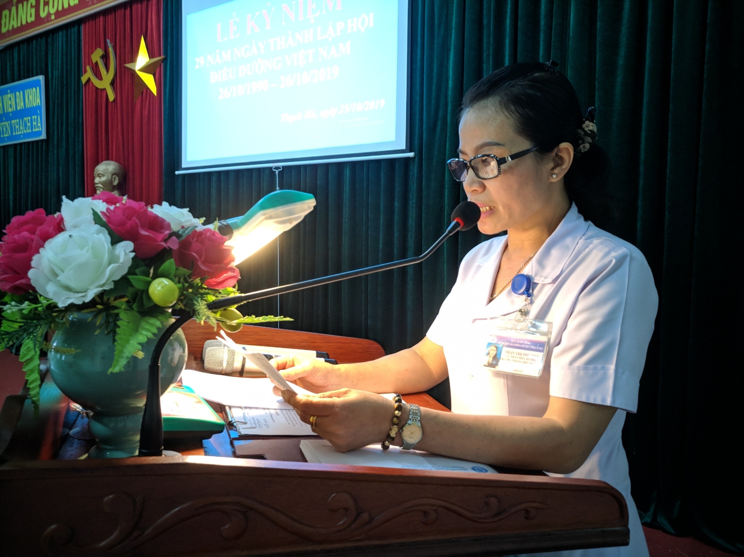 Bệnh viện đa khoa huyện Thạch Hà tổ chức Kỷ niệm 29 năm ngày thành lập Hội Điều dưỡng Việt Nam