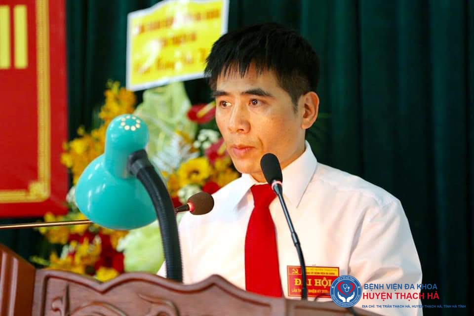 Đ/c Nguyễn Thế Phiệt - Phó giám đốc Bệnh viện được bầu giữ chức Bí thư Đảng ủy Bệnh viện nhiệm kỳ mới.