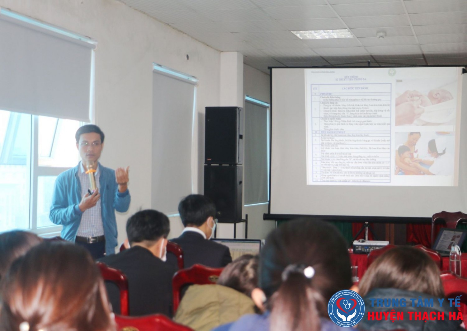 Trung tâm Kiểm soát bệnh tật (CDC) Hà Tĩnh tổ chức hội nghị triển khai tiêm vắc xin BCG phòng Lao trong bệnh viện cho các Trung tâm y tế; Bệnh viện đa khoa toàn tỉnh