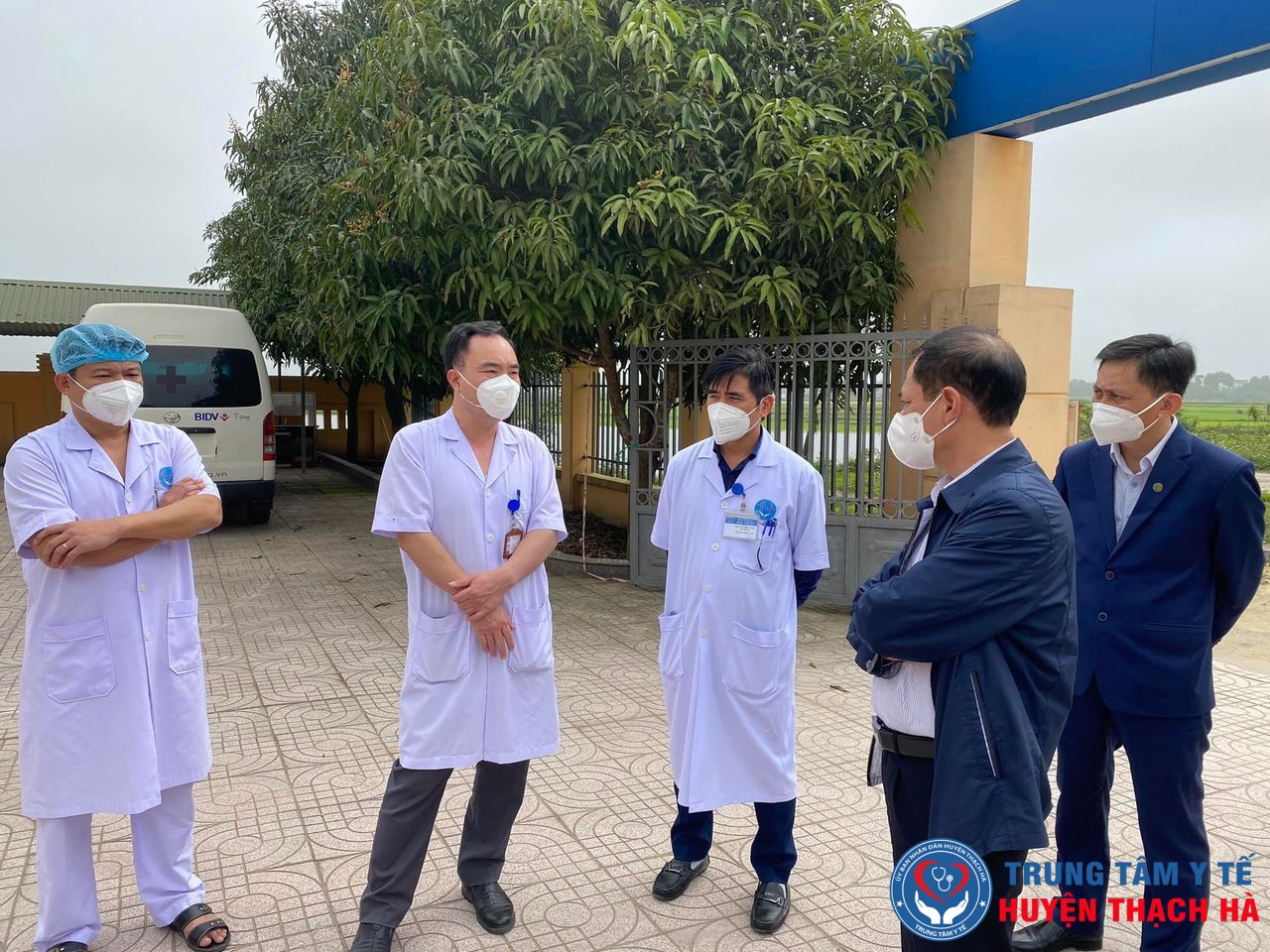 Sở Y tế kiểm tra công tác điều trị F0 tại TTYT huyện Thạch Hà