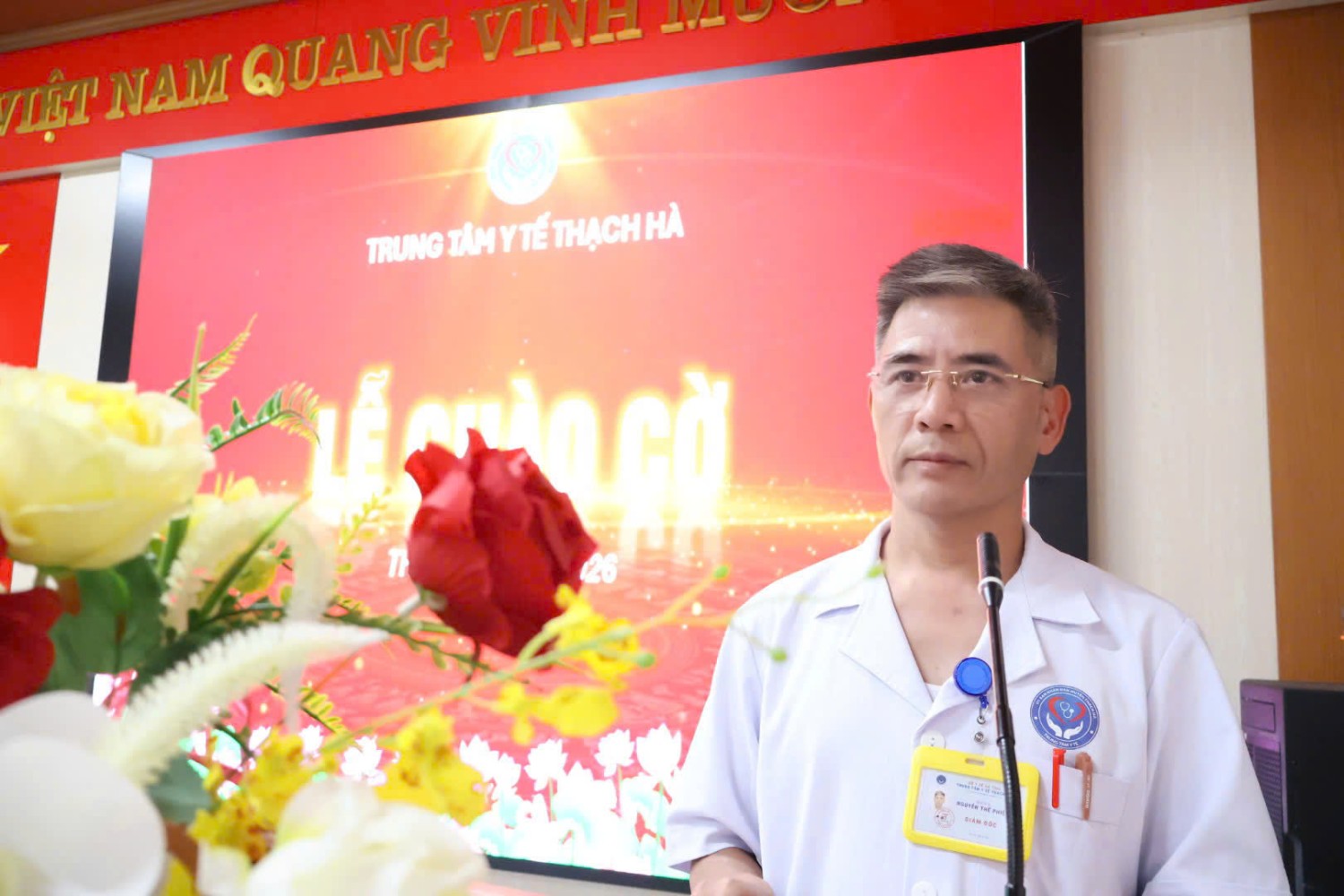BSCKII-Nguyễn Thế Phiệt-Giám đốc TTYT Thạch Hà